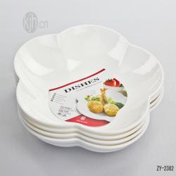 8寸梅花型餐盤(pán)（4pcs）