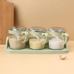 091時尚玻璃調味瓶（三