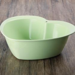 纖竹愛(ài)心果蔬濾水盆