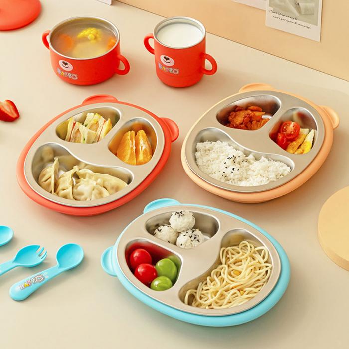 酷鼻熊不銹鋼套裝兒童