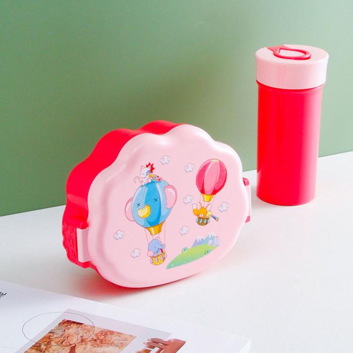 白云飯盒套裝900ml+水